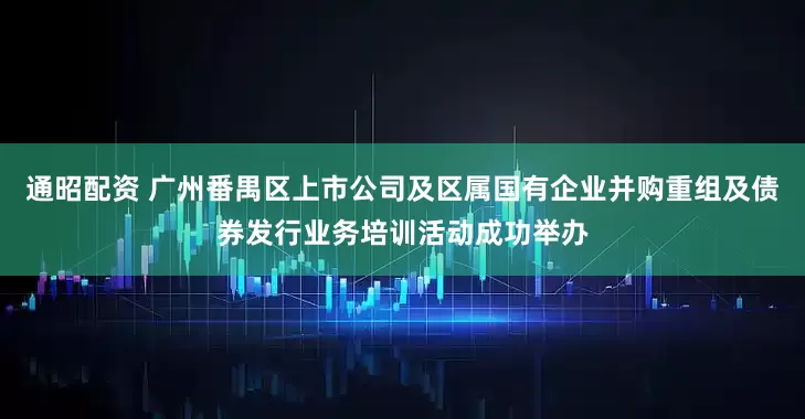 通昭配资 广州番禺区上市公司及区属国有企业并购重组及债券发行业务培训活动成功举办